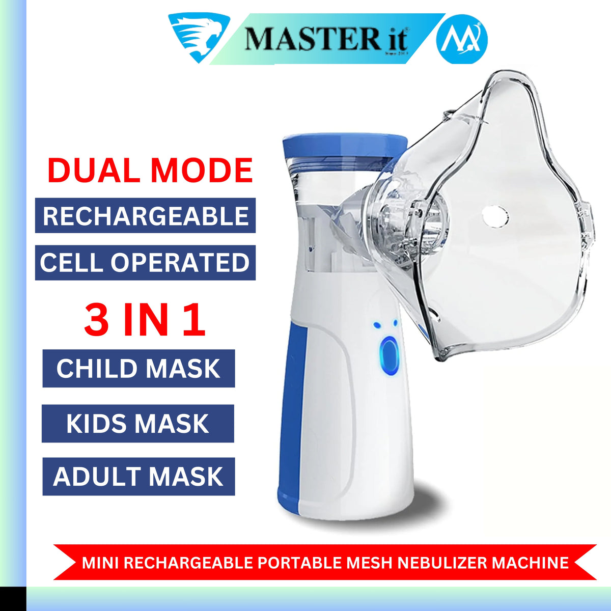Kids Portable Compressor Nebulizer Machine