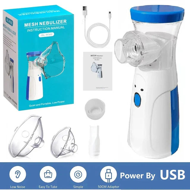 Mesh Portable Nebulizer Machine and Mask