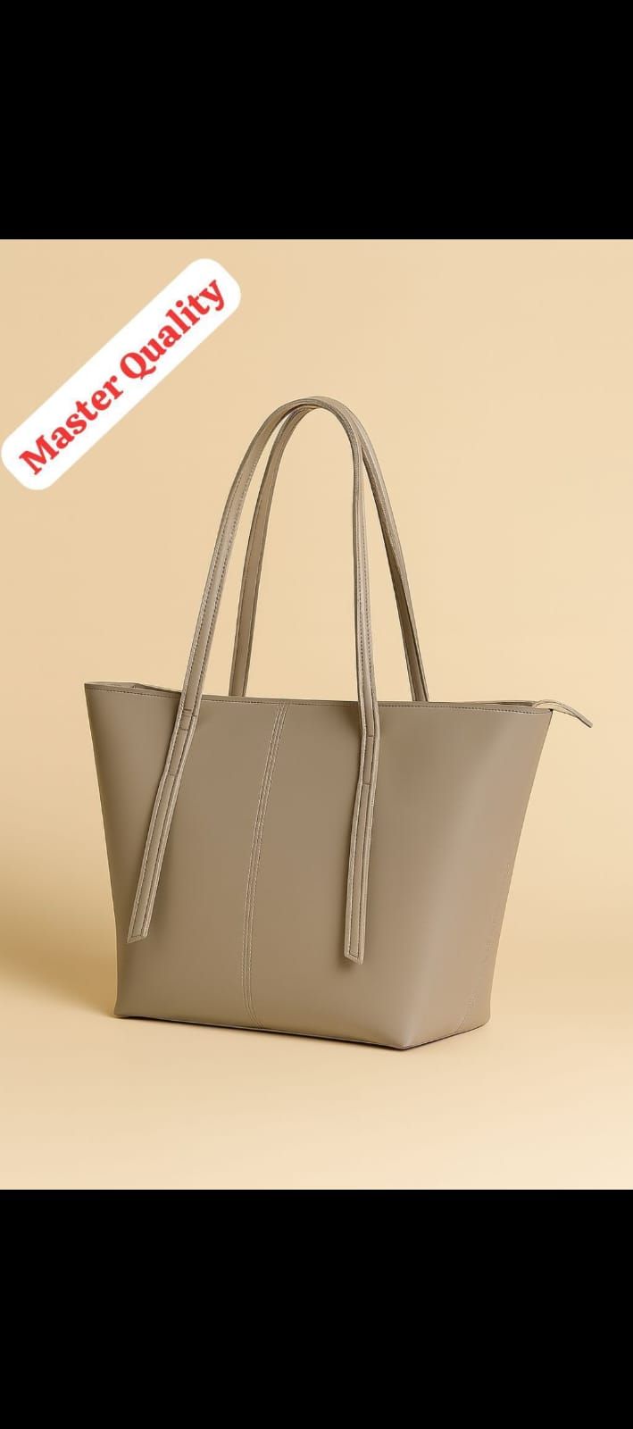 Premium PU Leather Tote Bag for Women – Spacious Multicolor Shoulder Bag