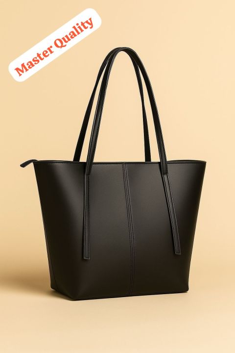 Premium PU Leather Tote Bag for Women – Spacious Multicolor Shoulder Bag
