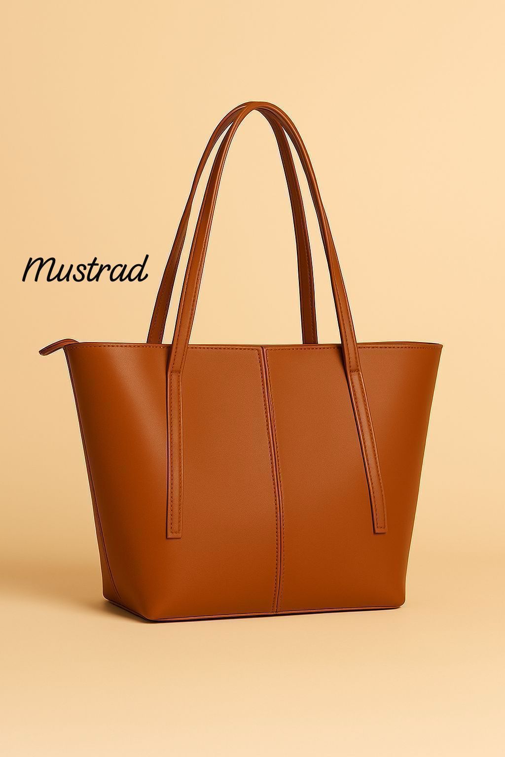 Premium PU Leather Tote Bag for Women – Spacious Multicolor Shoulder Bag