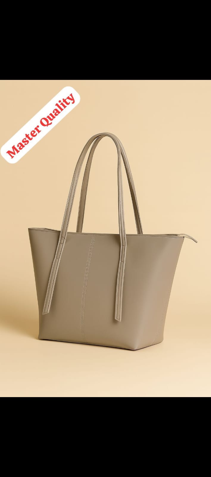 Premium PU Leather Tote Bag for Women – Spacious Multicolor Shoulder Bag