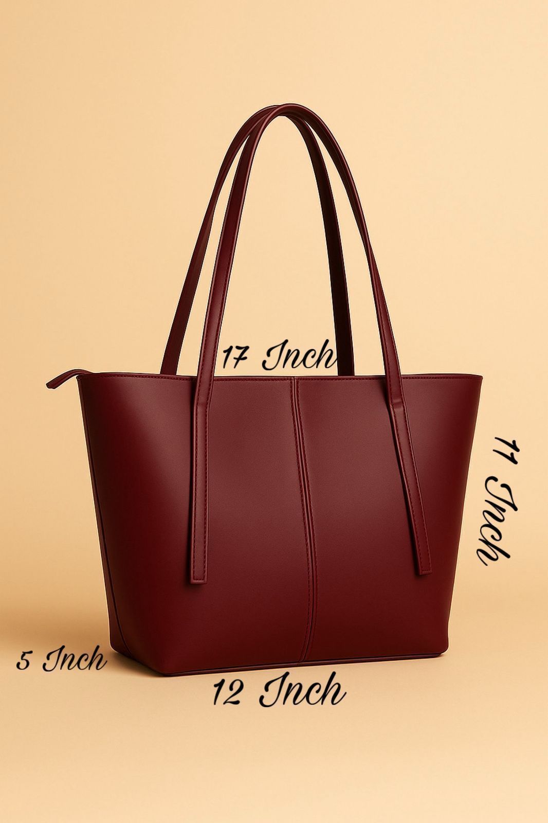 Premium PU Leather Tote Bag for Women – Spacious Multicolor Shoulder Bag